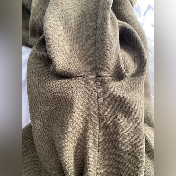 J.Crew- sweater blazer 100% cotton women green button up cardigan lady jacket S - Picture 12 of 16